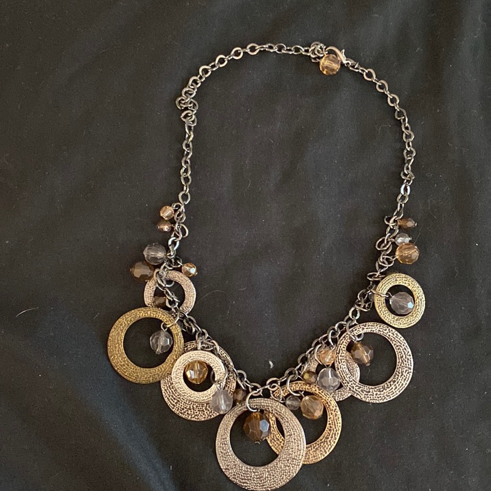 Necklace - in bronze colors
